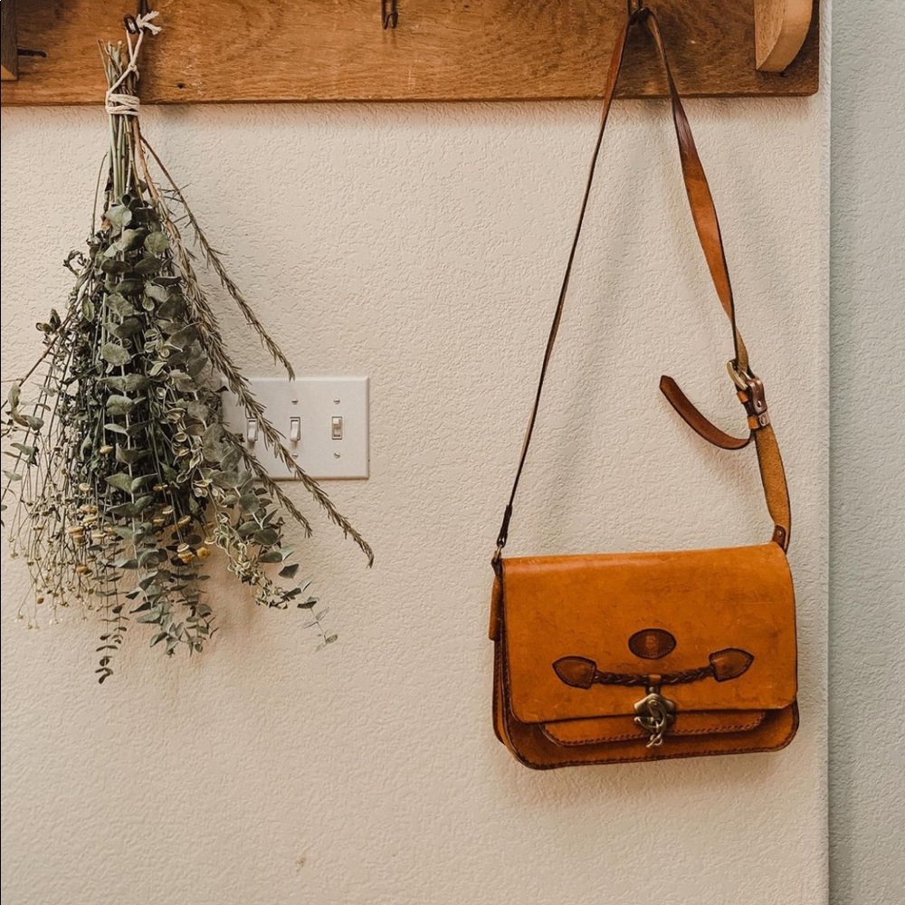 Vintage Satchel Purse Western